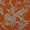 Pasaya, Modern Oriental, MO01 wallcovering, Orange Burst