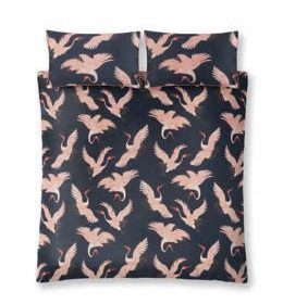 Oriental Birds - Navy
