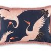 Oriental Birds Navy 40x60cm