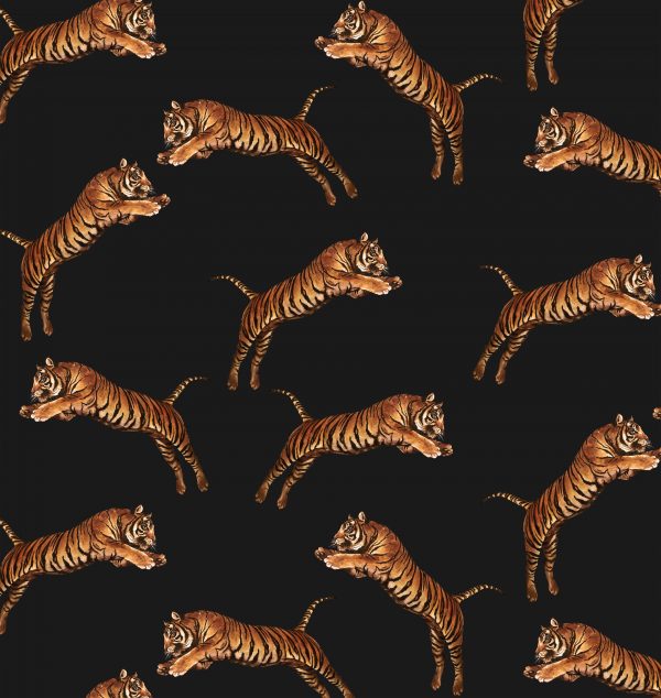 Pouncing Tigers Black