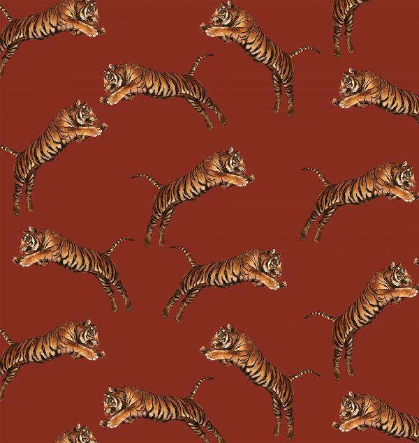 Pouncing Tigers Red