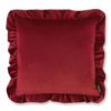 Ruffle Red 45x45cm