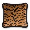 Velvet Tiger Gold 43x43cm