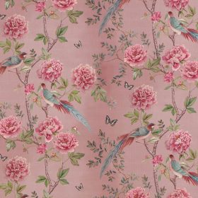 Vintage Chinoiserie Blossom Fabric