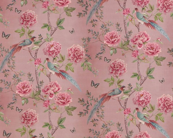 Vintage Chinoiserie Blossom Fabric