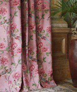 Vintage Chinoiserie Blossum Curtains