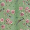 Vintage Chinoiserie Jade Fabric