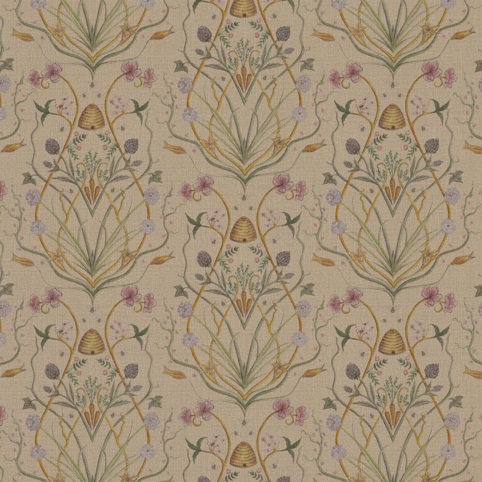 Potagerie Linen Fabric Width 140CM PR 34CM SKU POA-LIN-14000FA